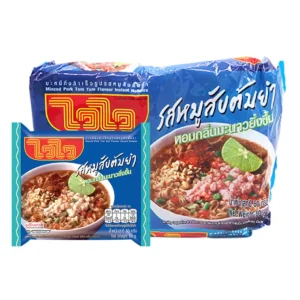 ไวไว หมูสับต้มยํา 60 ก. 10 ซอง