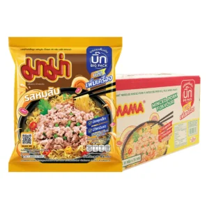 instant-meals-0087 มาม่า บิ๊กแพค บะหมี่กึ่งสําเร็จรูป รสหมูสับ 95 ก. x 24
