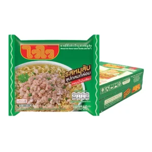 ไวไว บะหมี่กึ่งสําเร็จรูป รสหมูสับ 60 ก. x 30