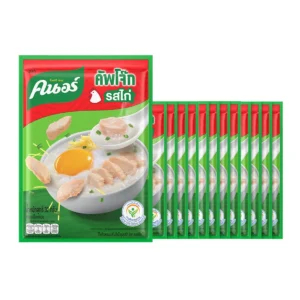 instant-meals-0105 คนอร์ โจ๊กซอง รสไก่ 32 ก. x 12