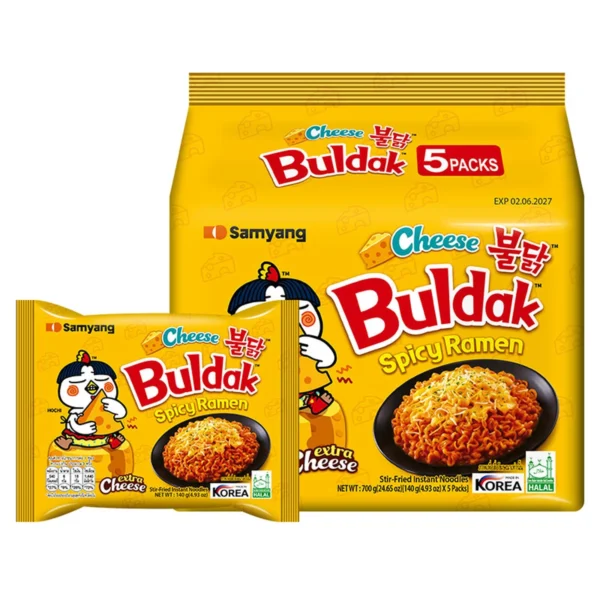 instant-meals-0119 ซัมยัง ราเม็งแห้ง รสชีสไก่เผ็ด 140 ก. x 5