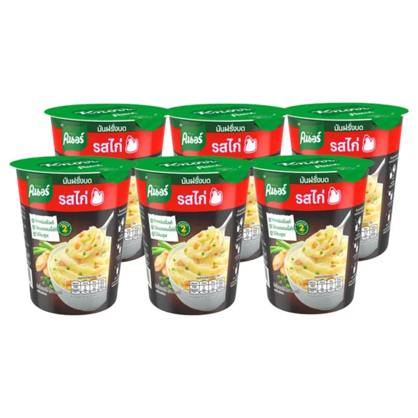 instant-meals-0152 คนอร์ มันฝรั่งบด รสไก่ 26 ก. x 6