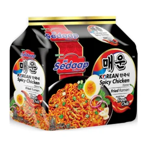 instant-meals-0155 หมี่ซีดาพ บะหมี่กึ่งสําเร็จรูป รสไก่เผ็ดเกาหลี 87 ก. x 5