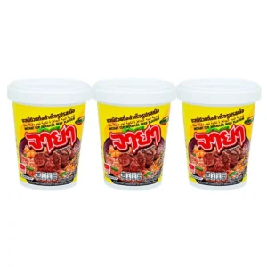 instant-meals-0170 จายาบะหมี่คัพรสเนื้อ 60 ก. แพค 3 ถ้วย