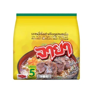 instant-meals-0175 จายาบะหมี่ซองรสเนื้อ 60 ก. แพค 5 ซอง