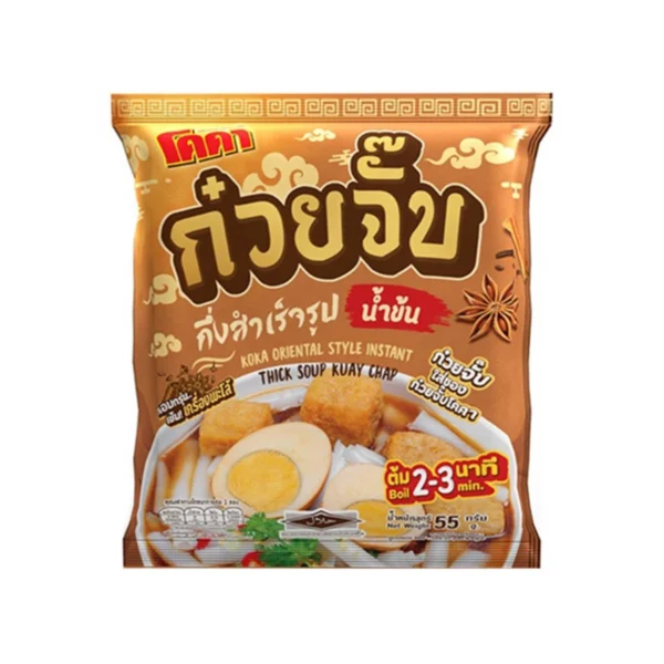 โคคาก๋วยจั๊บกึ่งสําเร็จรูปน้ําข้น 1 ซอง