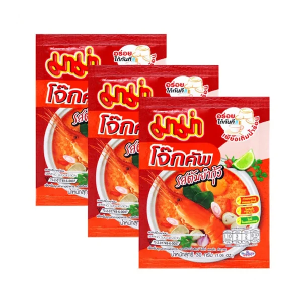instant-meals-0180 มาม่าโจ๊กคัพซองต้มยํากุ้ง แพค 3 ซอง