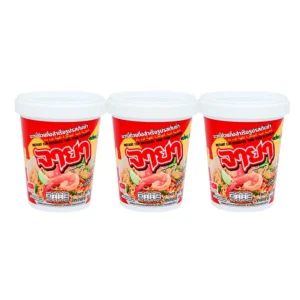 instant-meals-0181 จายาบะหมี่คัพรสต้มยํากุ้ง 60 ก. แพค 3 ถ้วย
