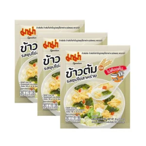 instant-meals-0199 มาม่าข้าวต้มคัพซองรสซุปไข่สาหร่าย แพค 3 ซอง