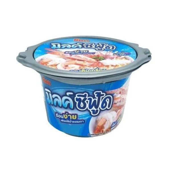 instant-meals-0204 โคคาบะหมี่ชามรสมิลด์ซีฟู้ด 1 ถ้วย