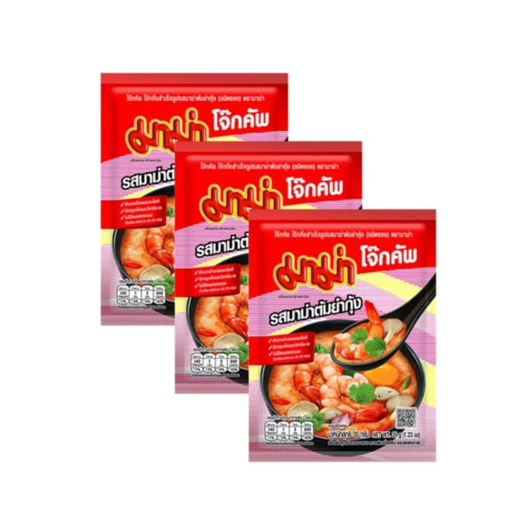 instant-meals-0205 มาม่าโจ๊กคัพซองรสมาม่าต้มยํากุ้ง แพค 3 ซอง