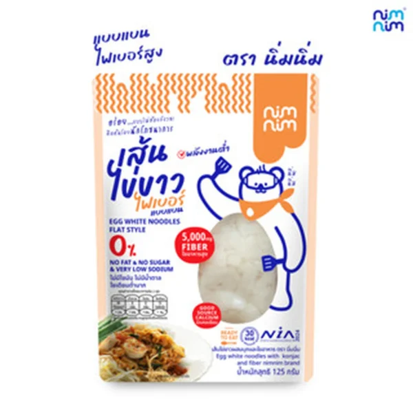 instant-meals-0216 nimnim เส้นไข่ขาวไฟเบอร์ แคลต่ํา ไฟเบอร์สูง