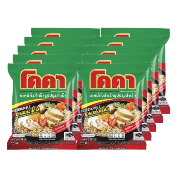 instant-meals-0224 โคคาบะหมี่รสปรุงสําเร็จ แพค 10 ซอง