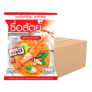 instant-meals-0235 ซื่อสัตย์บะหมี่ซองรสต้มยํากุ้ง กล่อง 30 ซอง