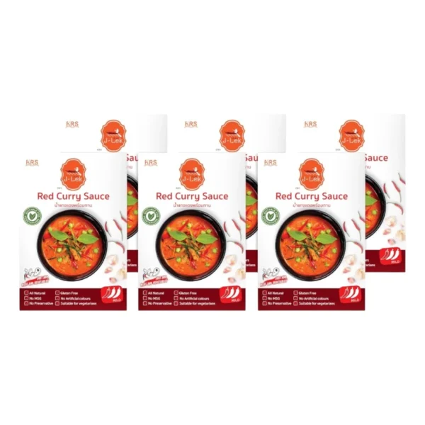 instant-meals-0269 เจ๊เล็ก น้ําแกงแดงพร้อมทาน ขนาด 250 กรัม แพ็ค 6 ซอง