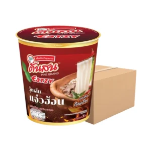 [สินค้าใหม่] ต้นสน อีทซี่ รสแจ่วฮ้อน วุ้นเส้นกึ่งสําเร็จรูป 36 กรัม แพ็ค 36 ถ้วย