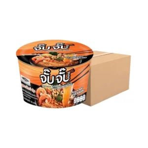 instant-meals-0369 จั๊บจั๊บ ก๋วยจั๊บญวนแบบคัพ รสต้มยํากุ้ง 24 ถ้วย เส้นไม่ทอด Gluten Free Hala