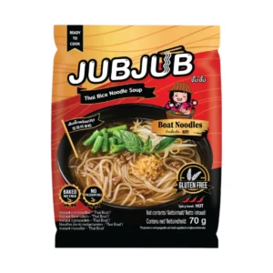 จั๊บจั๊บตะกร้ารวม 1 ซอง | ก๋วยจั๊บอุบล เส้นเหนียวนุ่ม มีฮาลาล เก็บได้ 1 ปี กตร. EU
