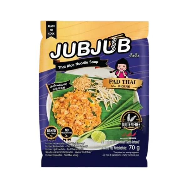 instant-meals-0398 จั๊บจั๊บตะกร้ารวม 1 ซอง | ก๋วยจั๊บอุบล เส้นเหนียวนุ่ม มีฮาลาล เก็บได้ 1 ปี ผัดไทย