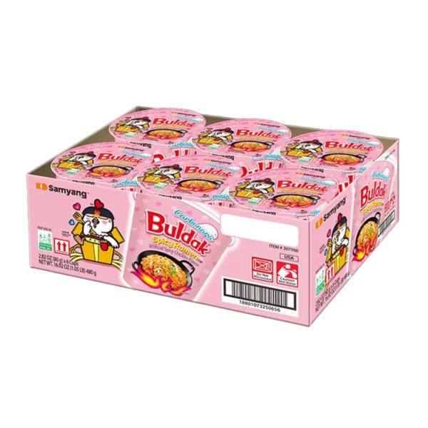 ซัมยัง บูลดัก คัพ ราเมง คาโบนาร่า 80 ก. x 6