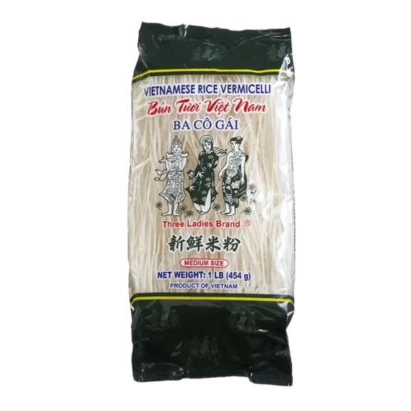 ทรีเลดี้ เส้นขนมจีนอบแห้ง 454 g. (1 ห่อ)