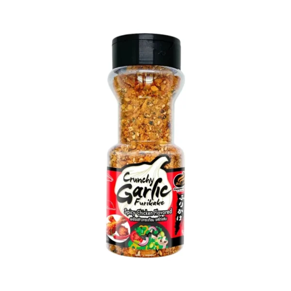 ผงโรยข้าวกระเทียม รสไก่แซ่บ ตราเปปเปอร์-จี 80 g [Peperr-G]Crunchy Garlic Spicy Chicken Flavored