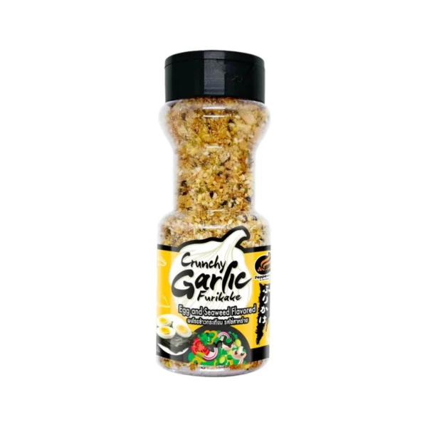 ผงโรยข้าวกระเทียม รสไข่สาหร่าย ตราเปปเปอร์-จี 80 g [Peperr-G]Crunchy Garlic  Furikake Egg & Seaweed Flavored