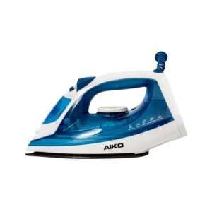 AIKO AK-007A สีฟ้าขาว เตารีดไอน้ํา STEAM IRON Ceramic Soleplate 2200W