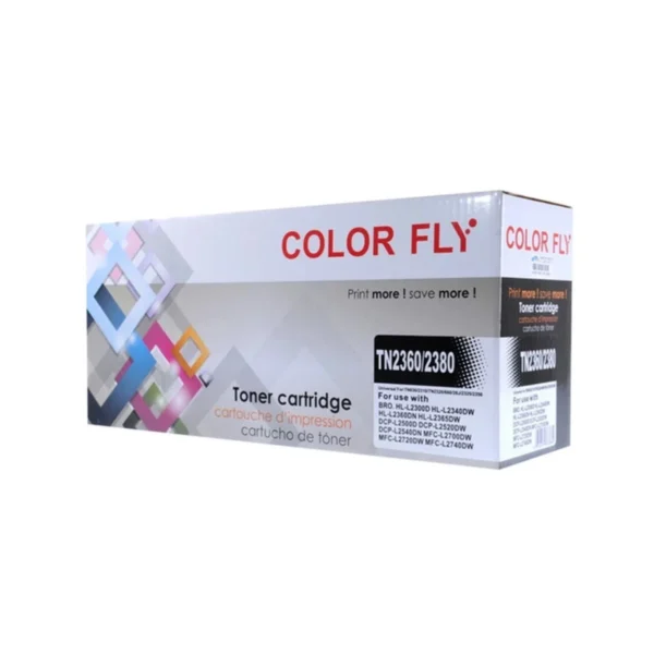 Color Fly TONER-RE BROTHER TN-2360/TN-2380 - A0084955