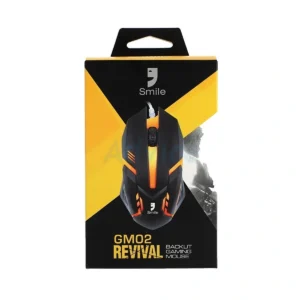 SMILE USB MOUSE (GM-02) BLACK - A0138278