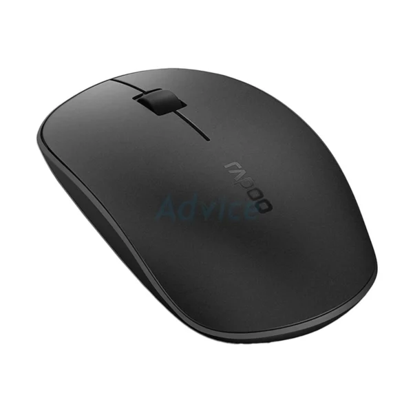 RAPOO BLUETOOTH/WIRELESS MOUSE M200-SILENT BLACK - A0158933