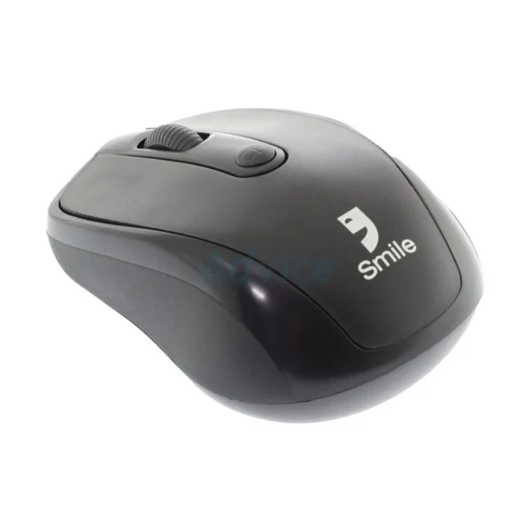 SMILE WIRELESS MOUSE SM810 BLACK - A0159234