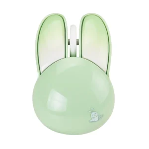 โมฟี่ เมาส์ไร้สาย Wireless Mouse RABBIT สีเขียว