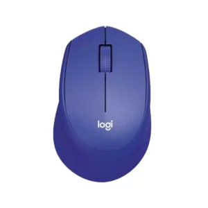 โลจิเทค เมาส์ไร้สาย Wireless Mouse Silent Plus M331 สีน้ําเงิน