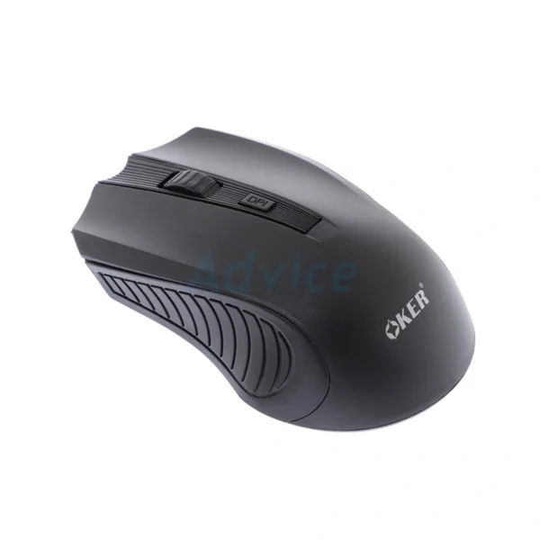 WIRELESS MOUSE OKER เมาส์ (M857) BLACK - A0145857