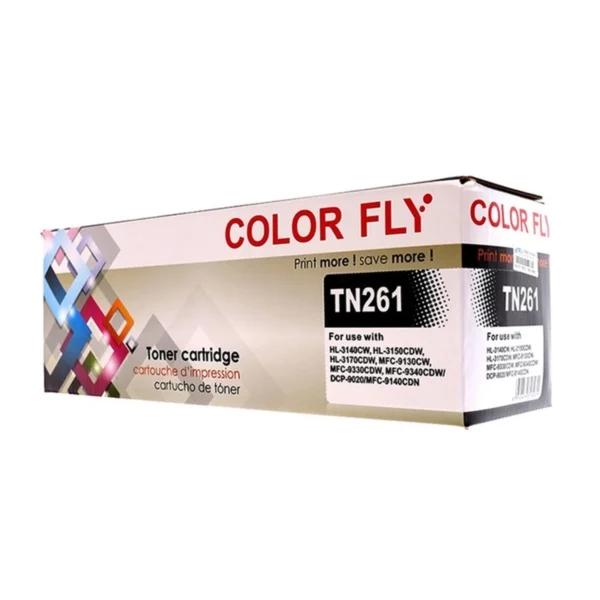 Toner-Re BROTHER TN-261 BK - Color Fly - A0086370 - A0086370