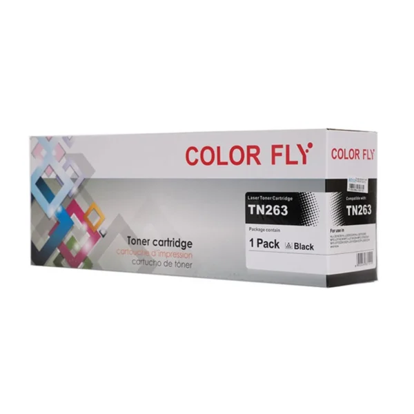 Color Fly Toner-Re BROTHER TN-263 BK - A0126901