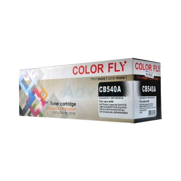 Color Fly Toner-Re HP 125A CB540 BK - A0089095