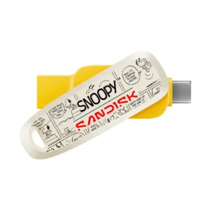 แซนดิสก์ x สนูปปี้ แฟลชไดร์ฟ Phone Drive ความจุ 64GB USB 3.2 Gen 1 สีเหลือง