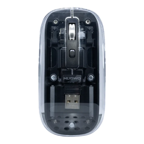 NUBWO WIRELESS MOUSE (เมาส์ไร้สาย) NMB038 BLACK