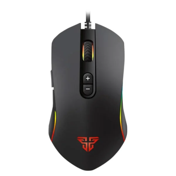 FANTECH MOUSE (เมาส์) THOR X9 MACRO RGB GAMING MOUSE (BLACK)