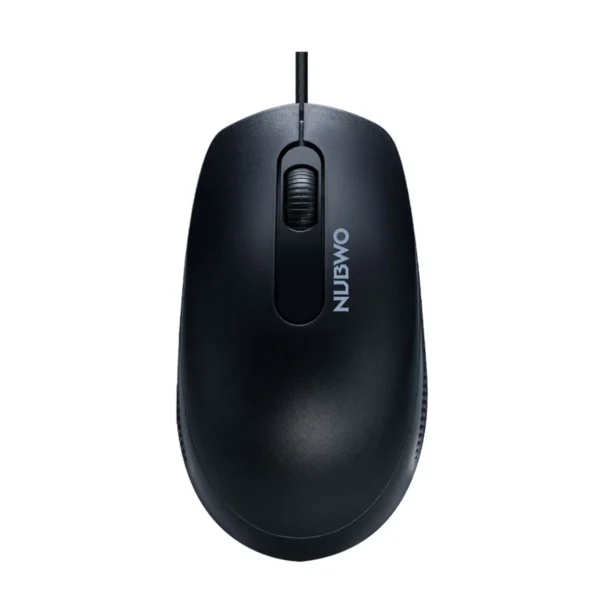 NUBWO MOUSE (เมาส์) OPTICAL NM155 USB BLACK