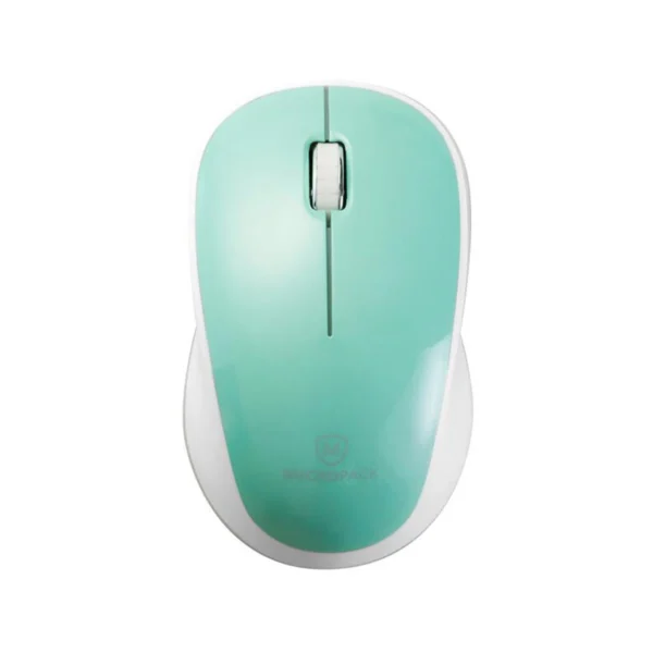 MICROPACK WIRELESS MOUSE (เมาส์ไร้สาย) MP-771W ST WIRELESS SILENT (GREEN)