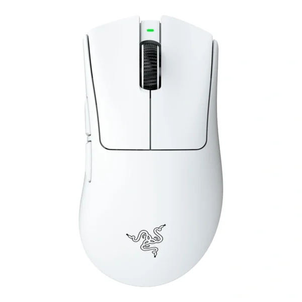 RAZER WIRELESS MOUSE (เมาส์ไร้สาย) DEATHADDER V4 PRO WHITE