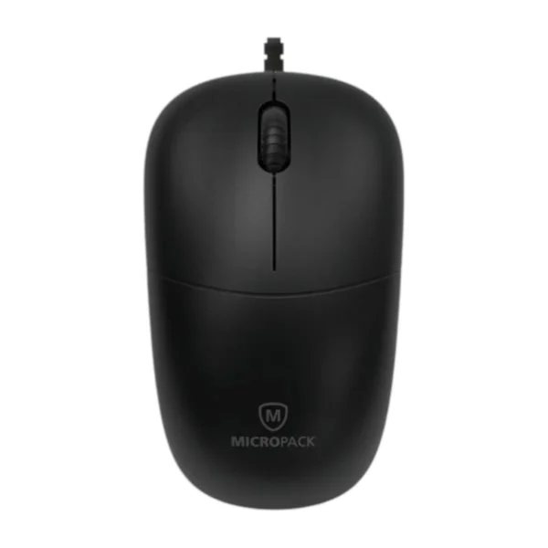 MOUSE (เมาส์) MICROPACK OPTICAL MOUSE M-105 (BLACK)