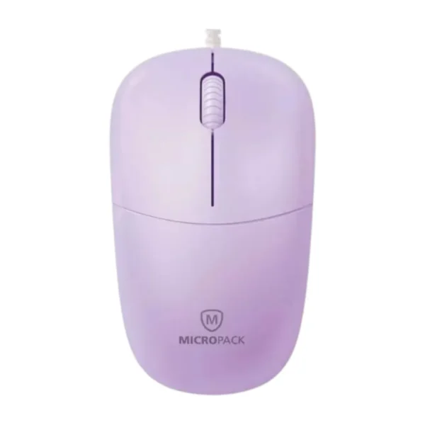 MOUSE (เมาส์) MICROPACK OPTICAL MOUSE M-105 (PURPLE)