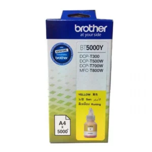 it-gadget-15000-0621 BROTHER INK REFILL (หมึกสําหรับเครื่องพิมพ์) BT-5000Y FOR DCP-T300/T500W (YELLOW)