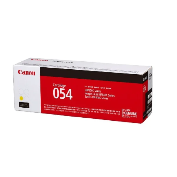 CANON TONER (หมึกสําหรับเครื่องพิมพ์) COLOR TONER CARTRIDGE 054 (YELLOW)