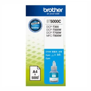 it-gadget-15000-0627 BROTHER INK (หมึกสําหรับเครื่องพิมพ์) BT-5000C FOR DCP-T300/T500W (CYAN)