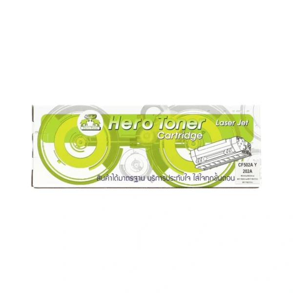 HERO Toner-Re HP 202A CF502A Y - A0156843